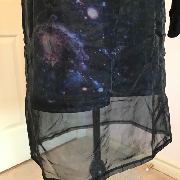 Hongkong IT women Sweatshirt skull/starry - Picture 4 of 9